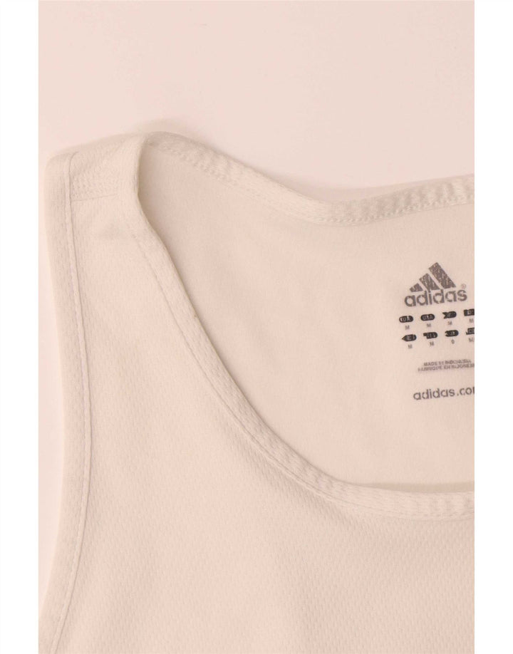 Adidas Herre Climalite Vest Top Medium White Polyester