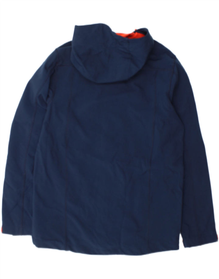 Mountain Warehouse Herre Hooded Windbreaker Jacket UK 38 Medium Navy Blue