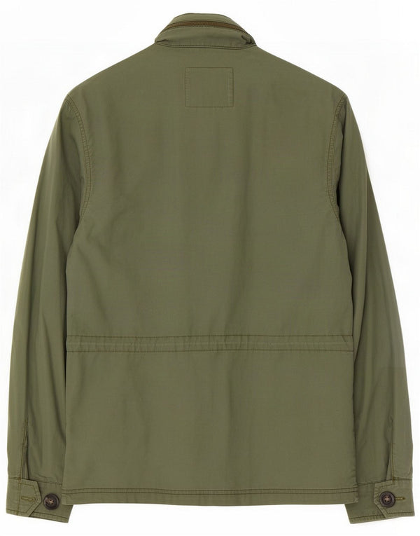 Levi's Mens Hooded Utility Jacket UK 38 Medium Green