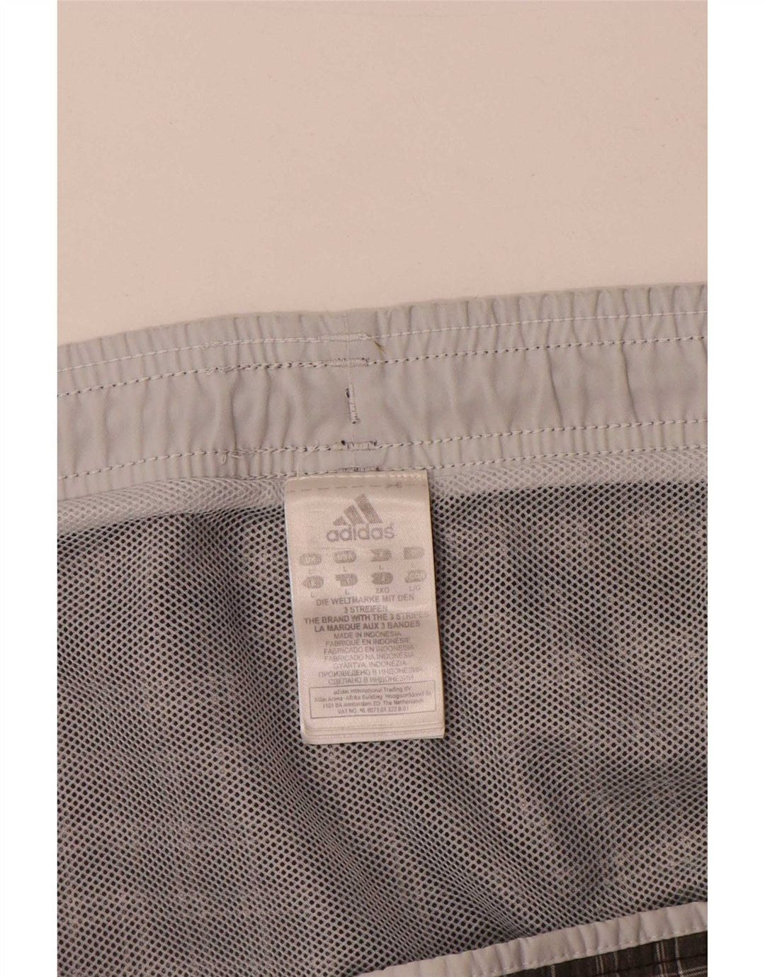 Adidas Badeshorts til mænd Large Khaki Ternet Polyester