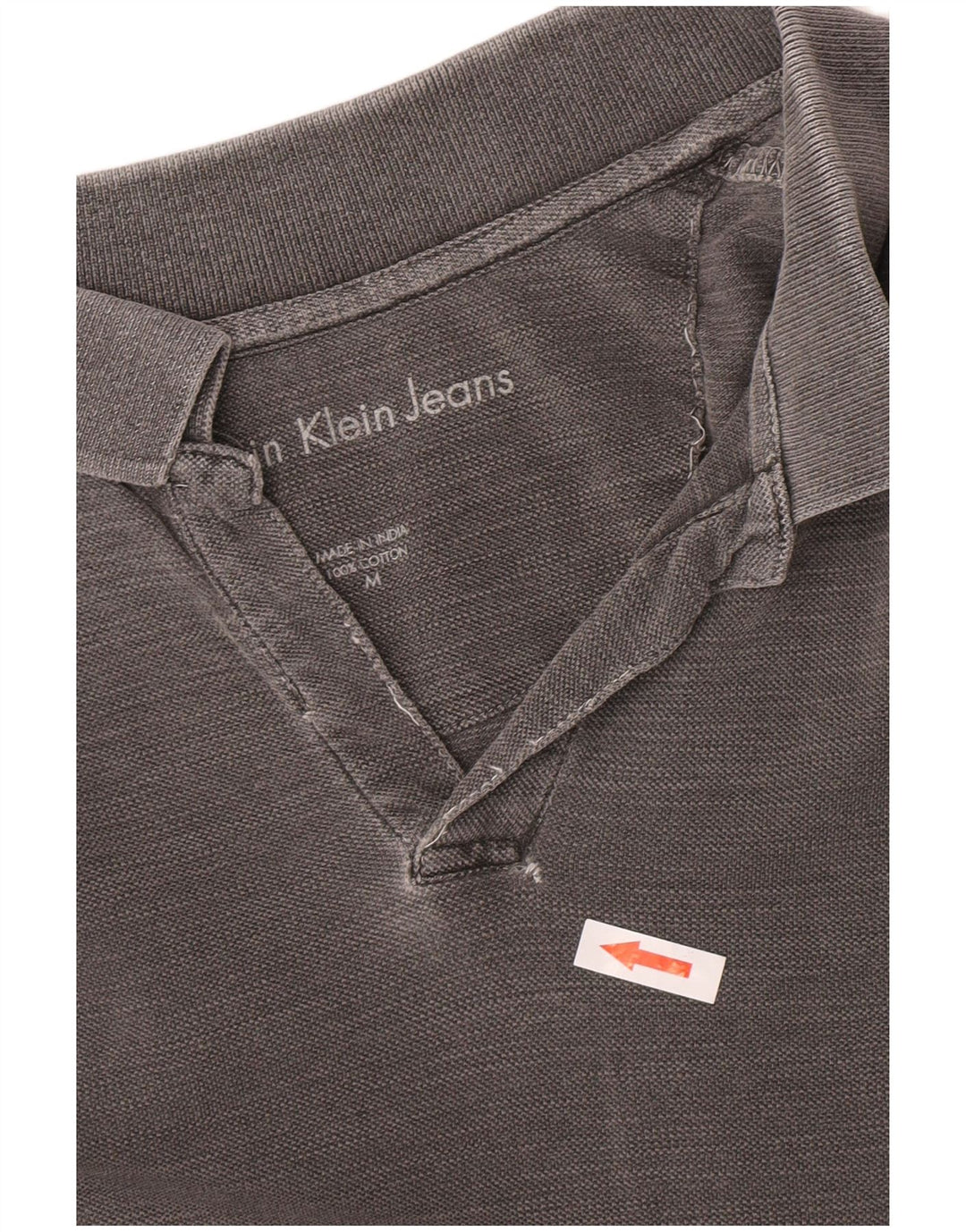 Calvin Klein Jeans Poloskjorte til mænd mellemgrå bomuld