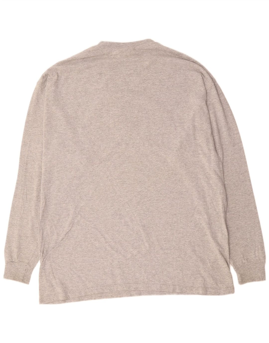 PUMA Herre grafisk top langærmet XL grå bomuld