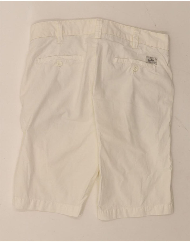 Slam Herre Chino Shorts IT 46 Small W29 White Bomuld