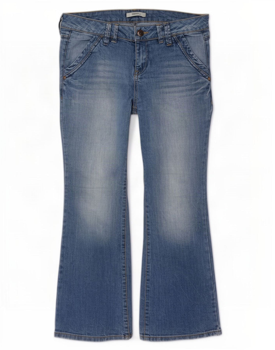 Esprit Dame Bootcut Jeans W29 L30 Blå Bomuld