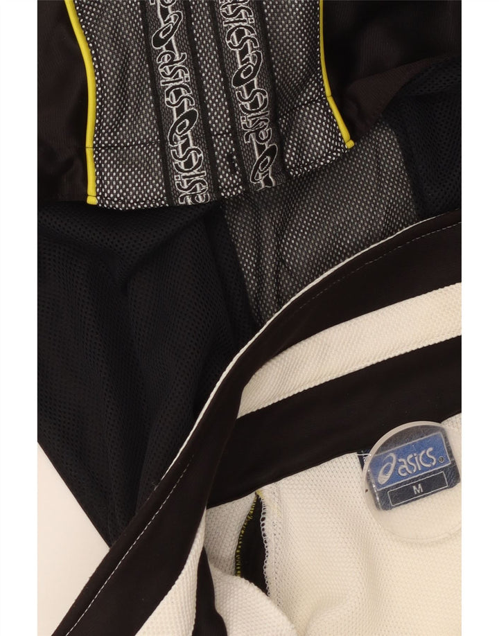 ASICS Herre grafisk træningsdragt med hætte Topjakke Medium White Colourblock