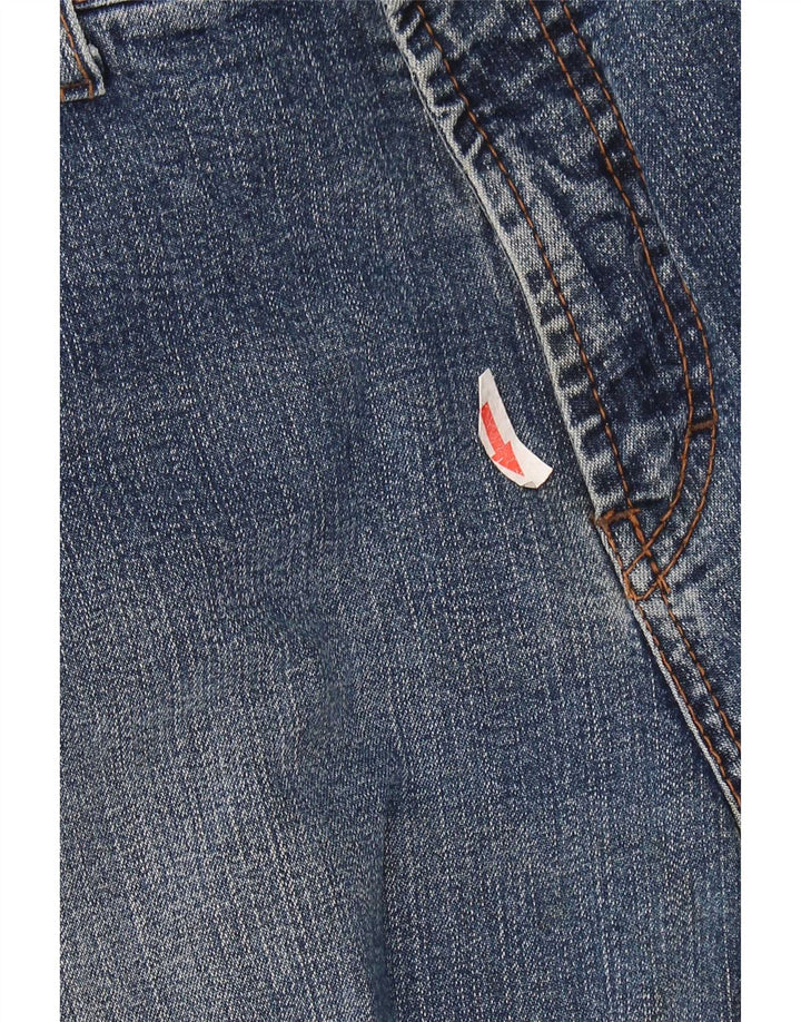 Trussardi Straight Jeans til mænd W44 L30 blå bomuld