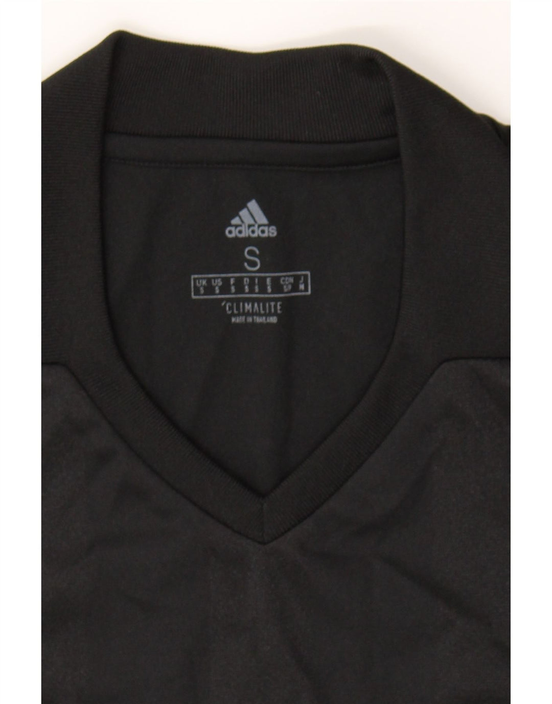 ADIDAS Mens Climalite Polo Shirt Small Black Polyester Vintage Adidas and Second-Hand Adidas from Messina Hembry 