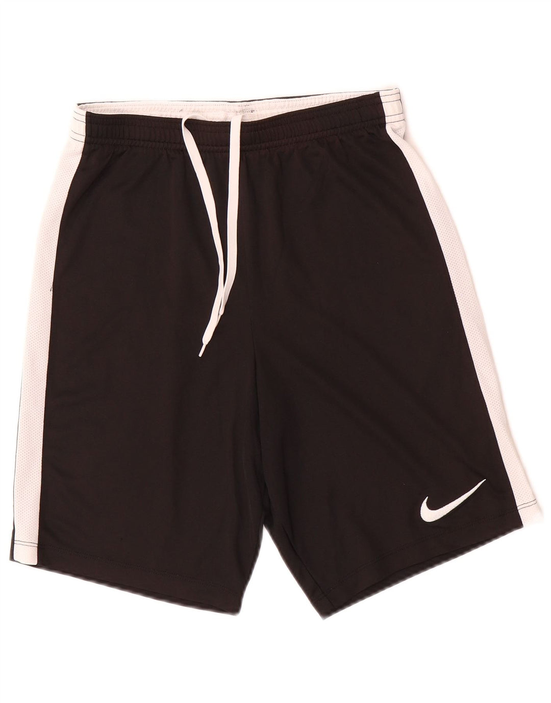 Nike Dri Fit sportsshorts til mænd Small Black Colourblock Polyester