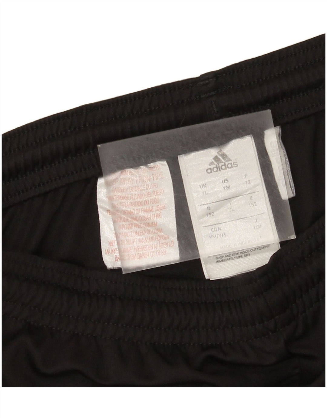 Adidas Boys Climalite Sportshorts 12-13 år Stor sort polyester