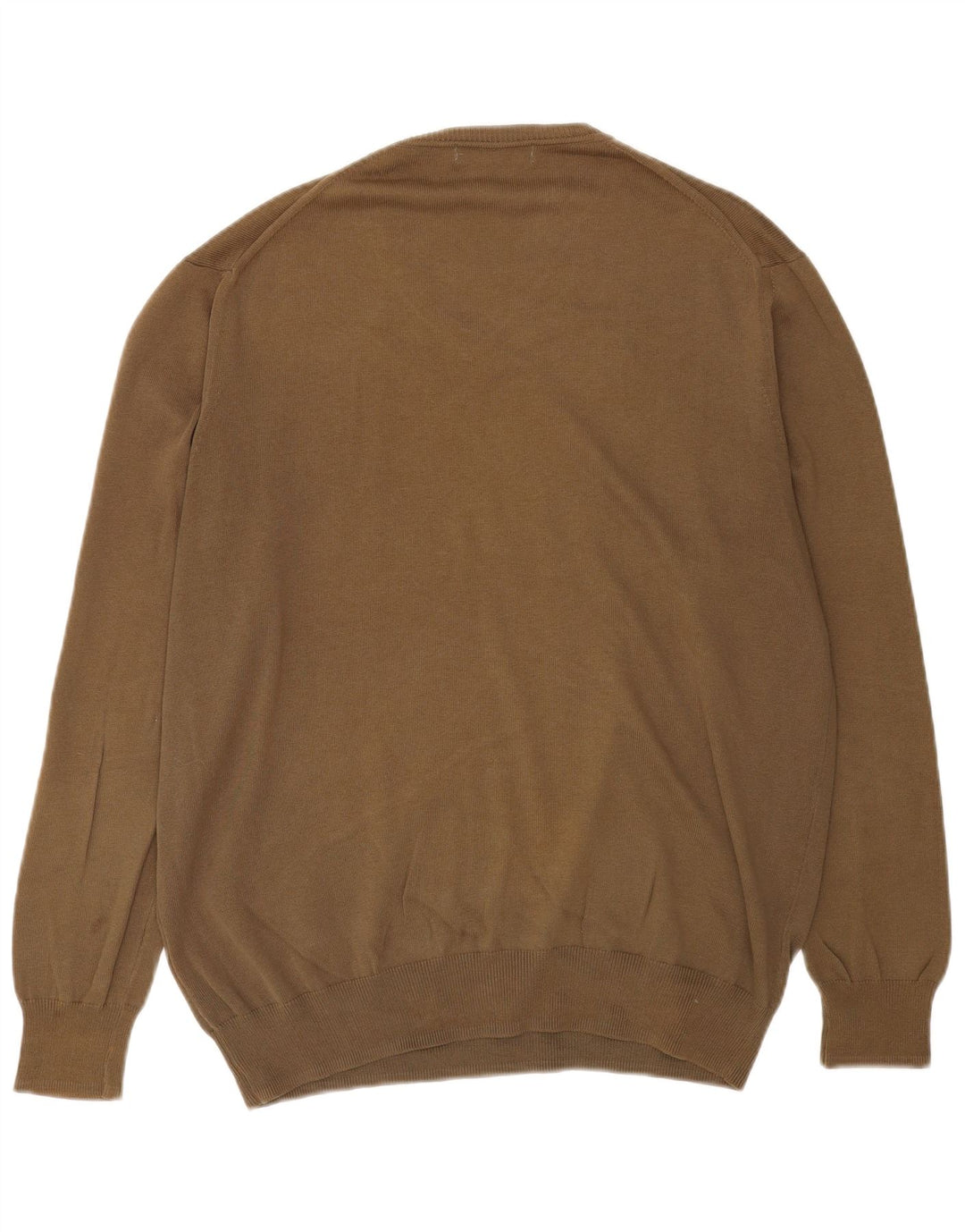 Zara Herre V-hals sweater XL Khaki