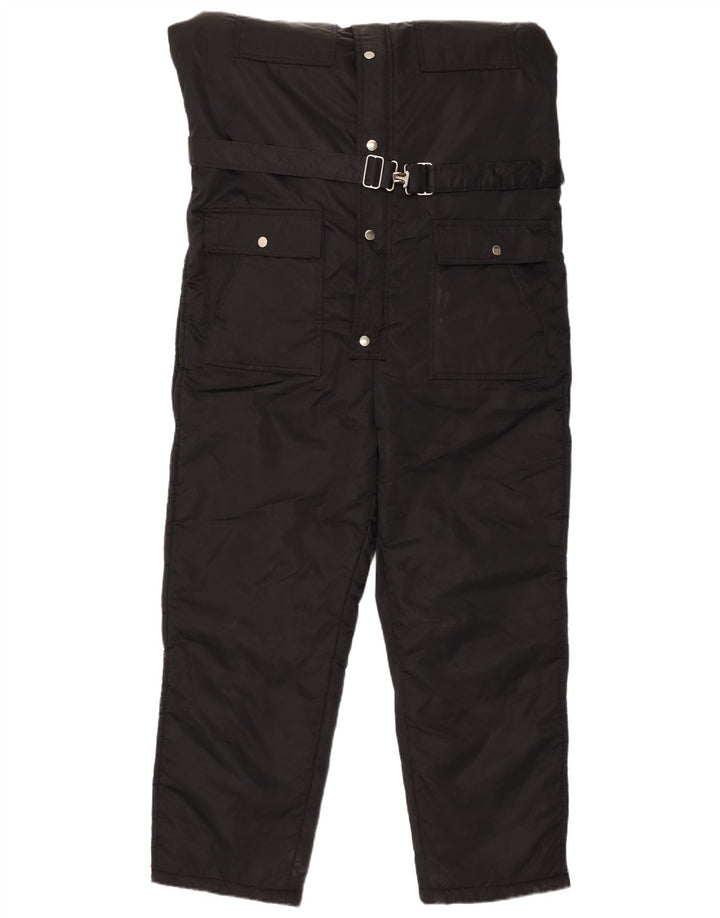 Sears Work Leisure Herre Hætte Ski Jumpsuit Stor Sort Nylon
