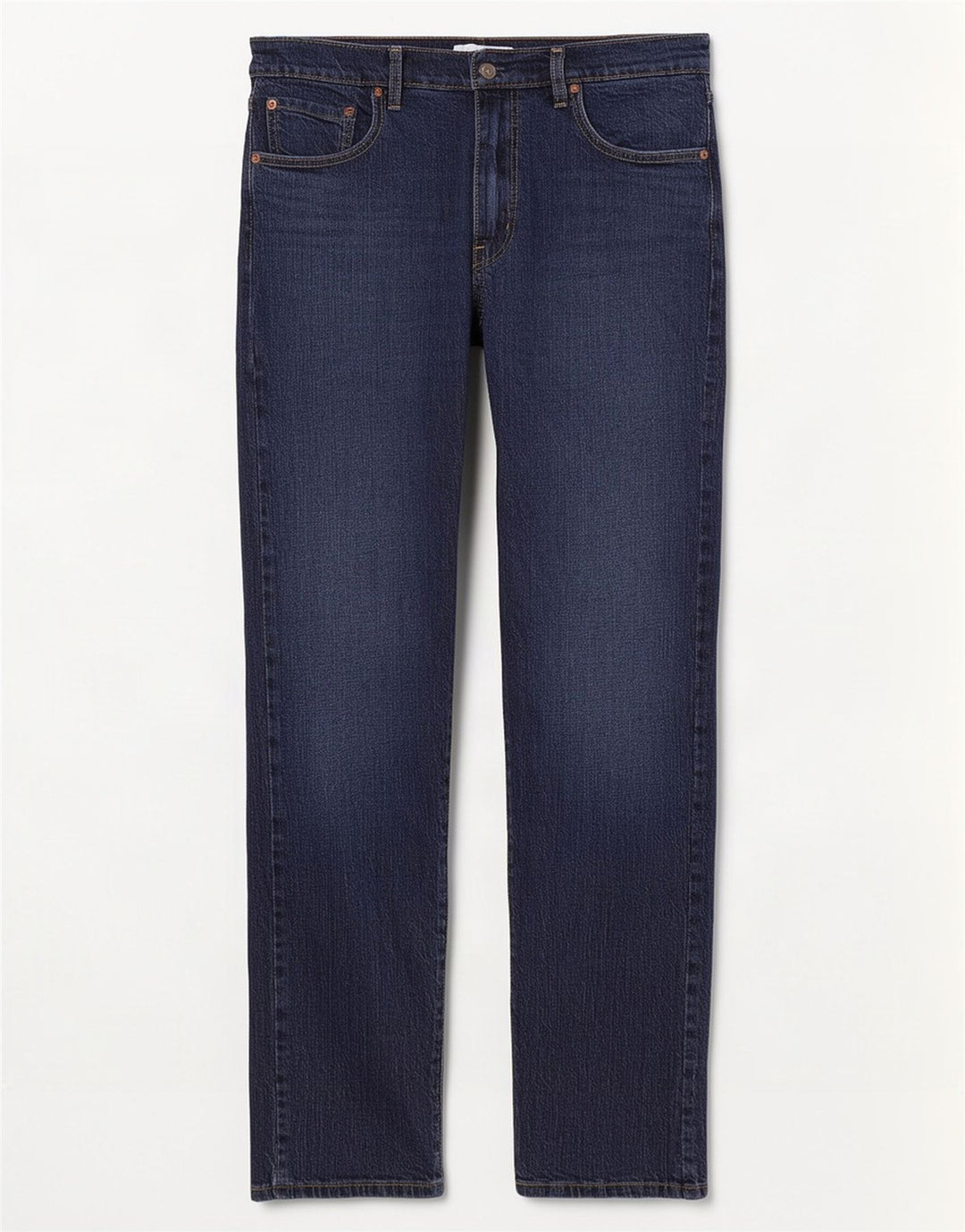 Levi's Herre 502 tilspidsede jeans W36 L32 blå bomuld