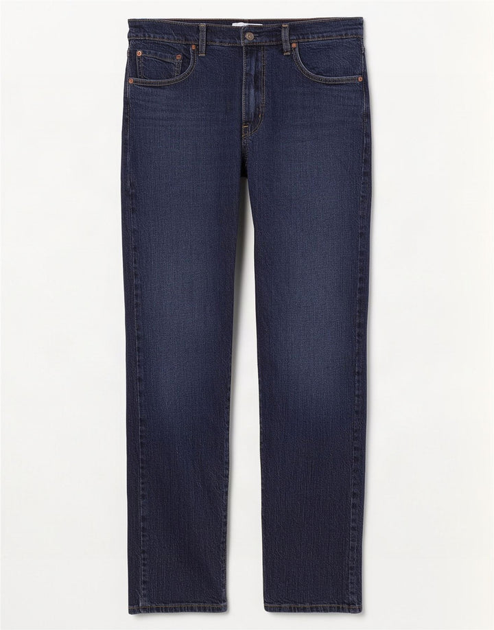 Levi's Herre 502 tilspidsede jeans W36 L32 blå bomuld