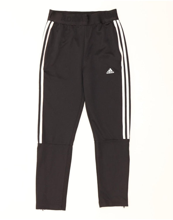 Adidas piger grafisk træningsdragt bukser 11-12 år sort polyester
