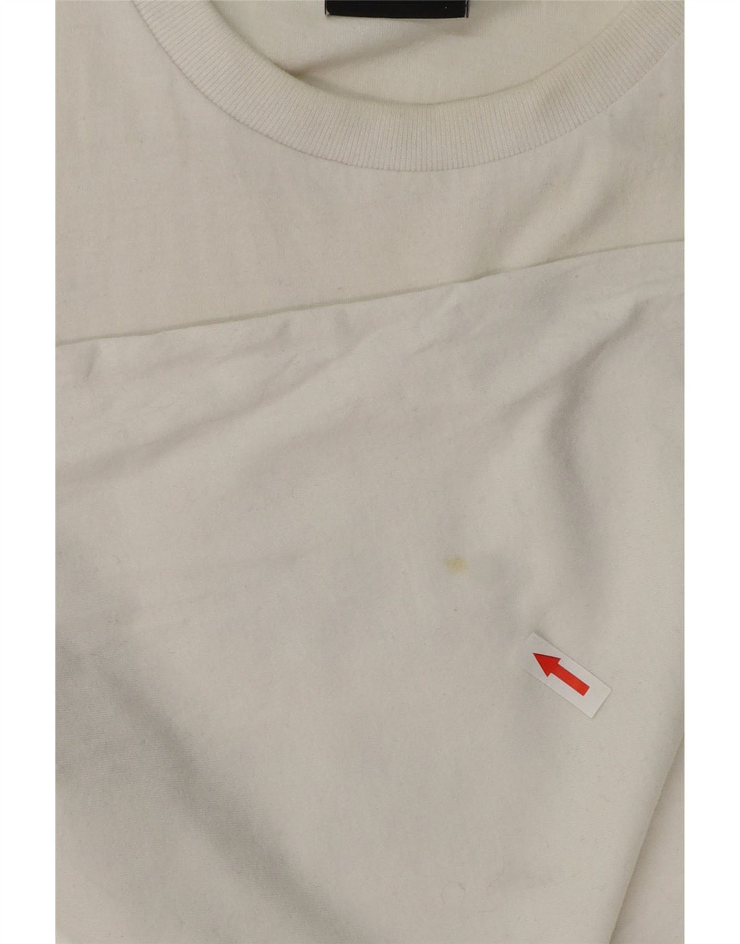 SUPERDRY Herre grafisk T-shirt Top XL Hvid Bomuld