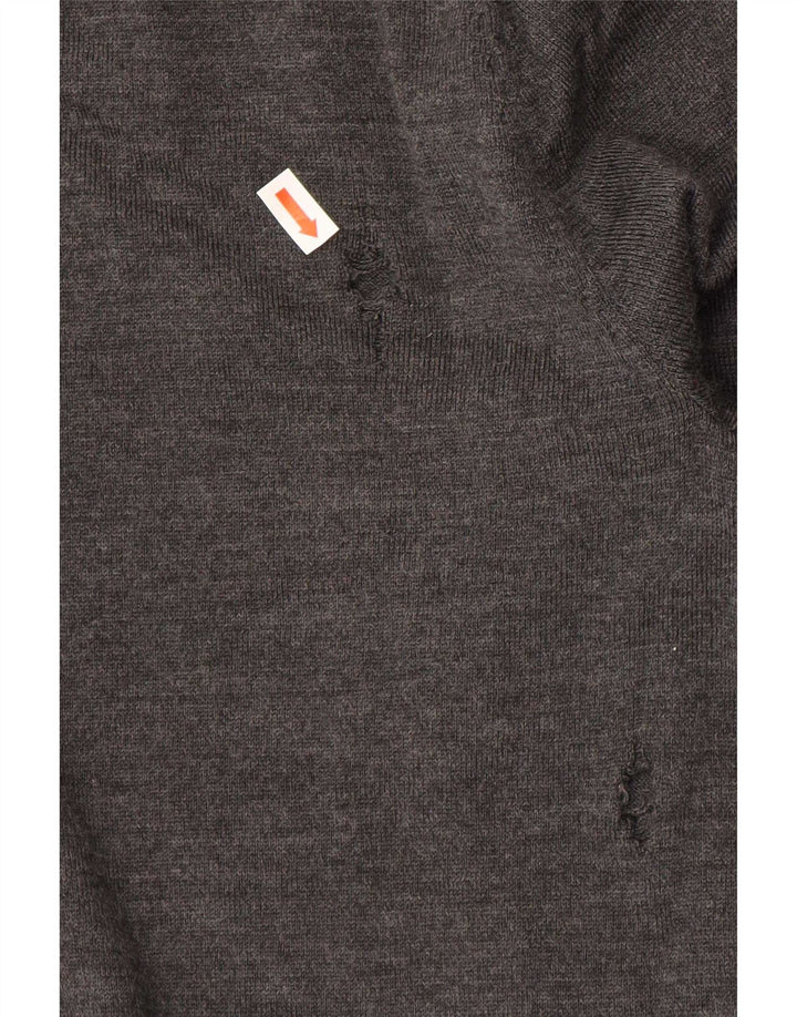 Gap Herre V-hals sweater Stor grå uld