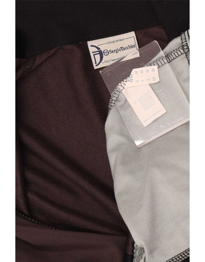 Sergio Tacchini Herre træningsdragt Top jakke IT 46 Small Brown Colourblock