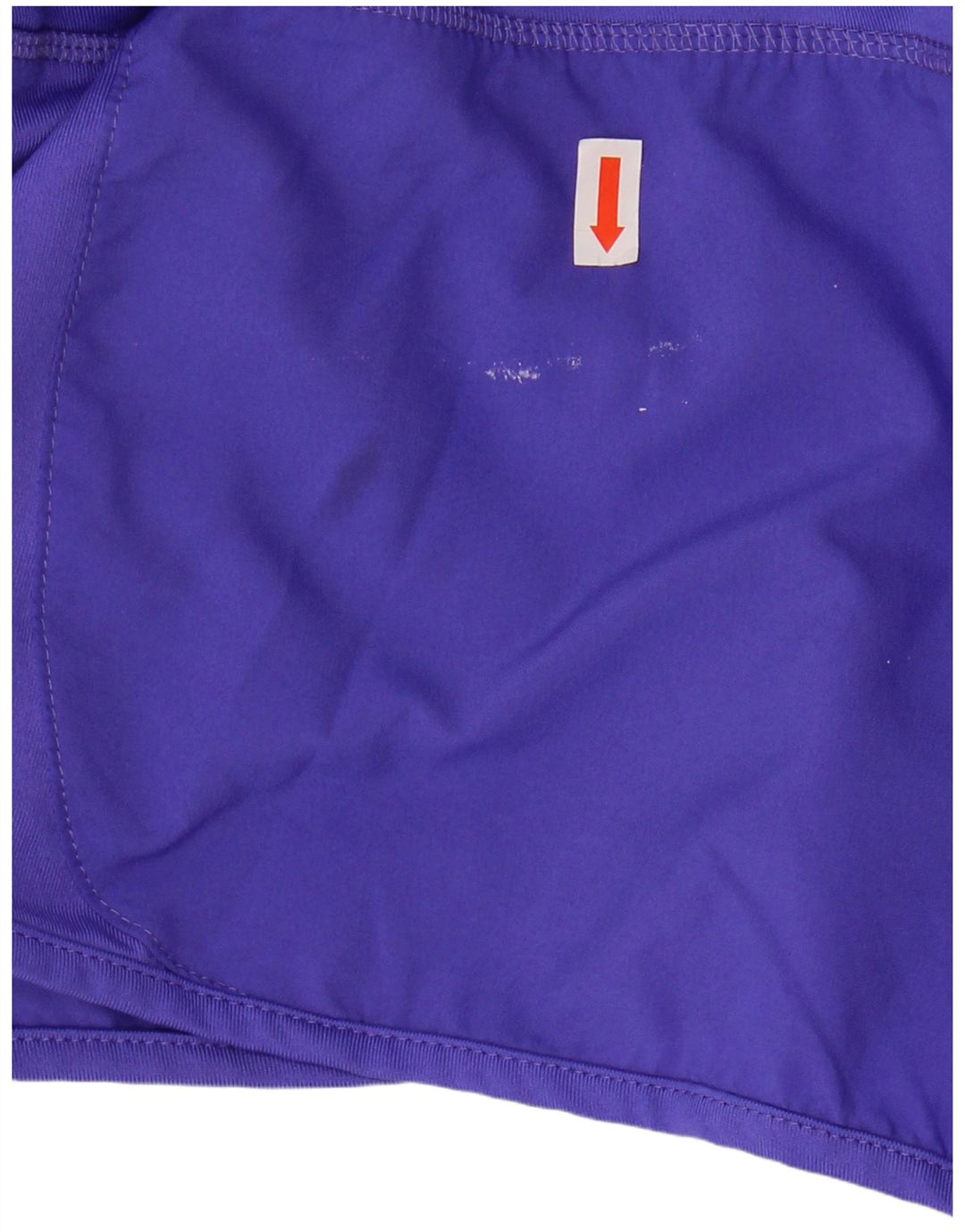NIKE Womens Dri Fit Sport Shorts UK 14 Medium  Purple Polyester