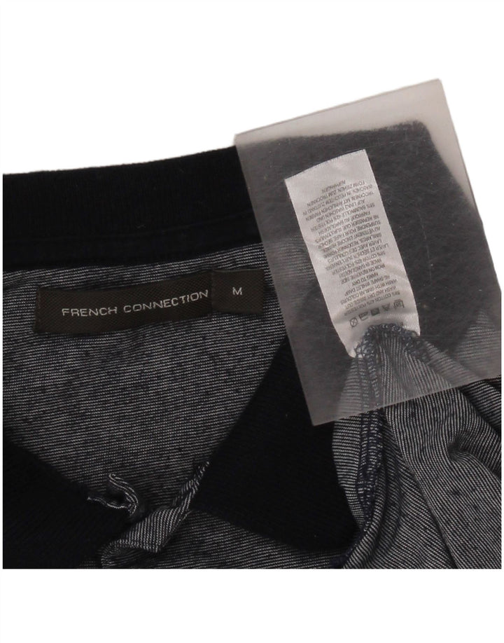 FRANSK FORBINDELSE Herre poloshirt Medium Navyblå Flecked Bomuld