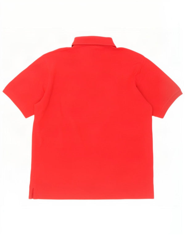 Sergio Tacchini Herre Polo Shirt IT 54 XL Rød Bomuld