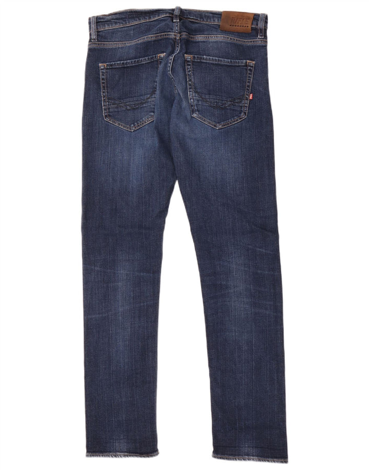 Rifle Herre Slim Jeans W34 L33 Blå Bomuld
