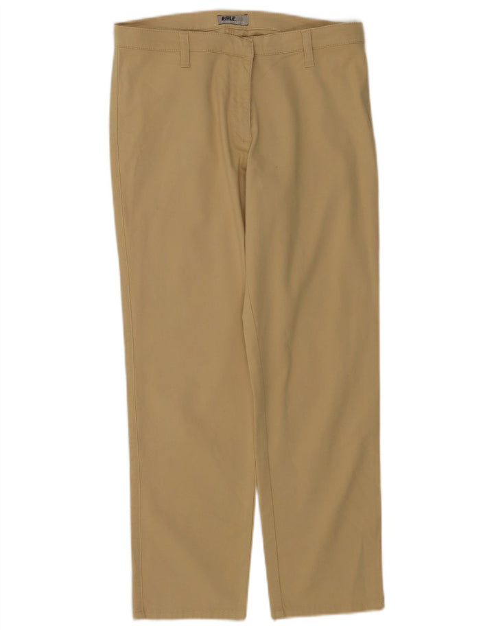 Rifle Dame Straight Cropped Bukser W28 L25 Beige