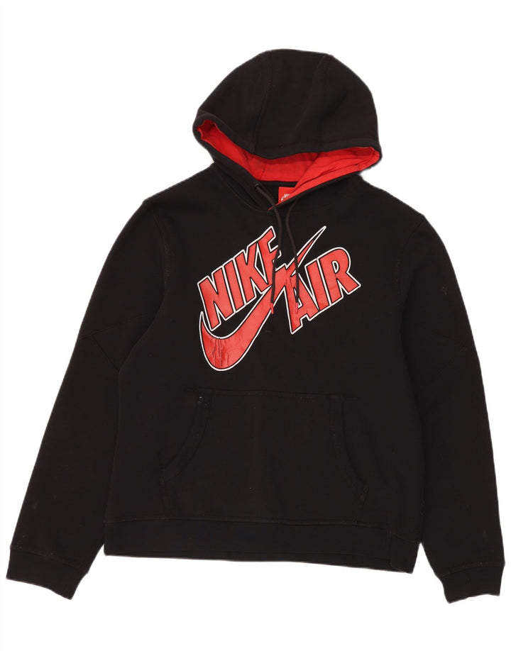 Nike Air Graphic hættetrøje til mænd mellem sort bomuld