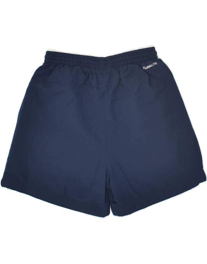 ADIDAS Boys Sport Shorts 11-12 Years Navy Blue | Vintage Adidas | Thrift | Second-Hand Adidas | Used Clothing | Messina Hembry 