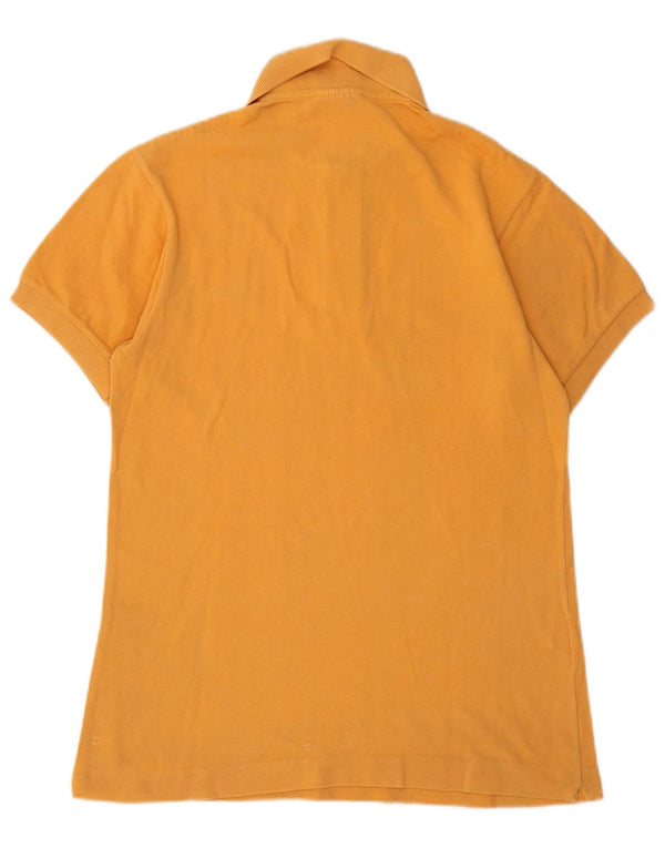 Lacoste Mens Polo Shirt Suze 3 Small Yellow Cotton