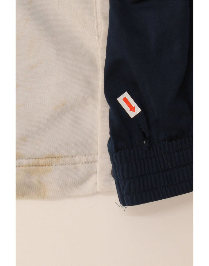 LOTTO Træningsdragt til mænd Topjakke UK 44/46 2XL Hvid Colourblock Polyester