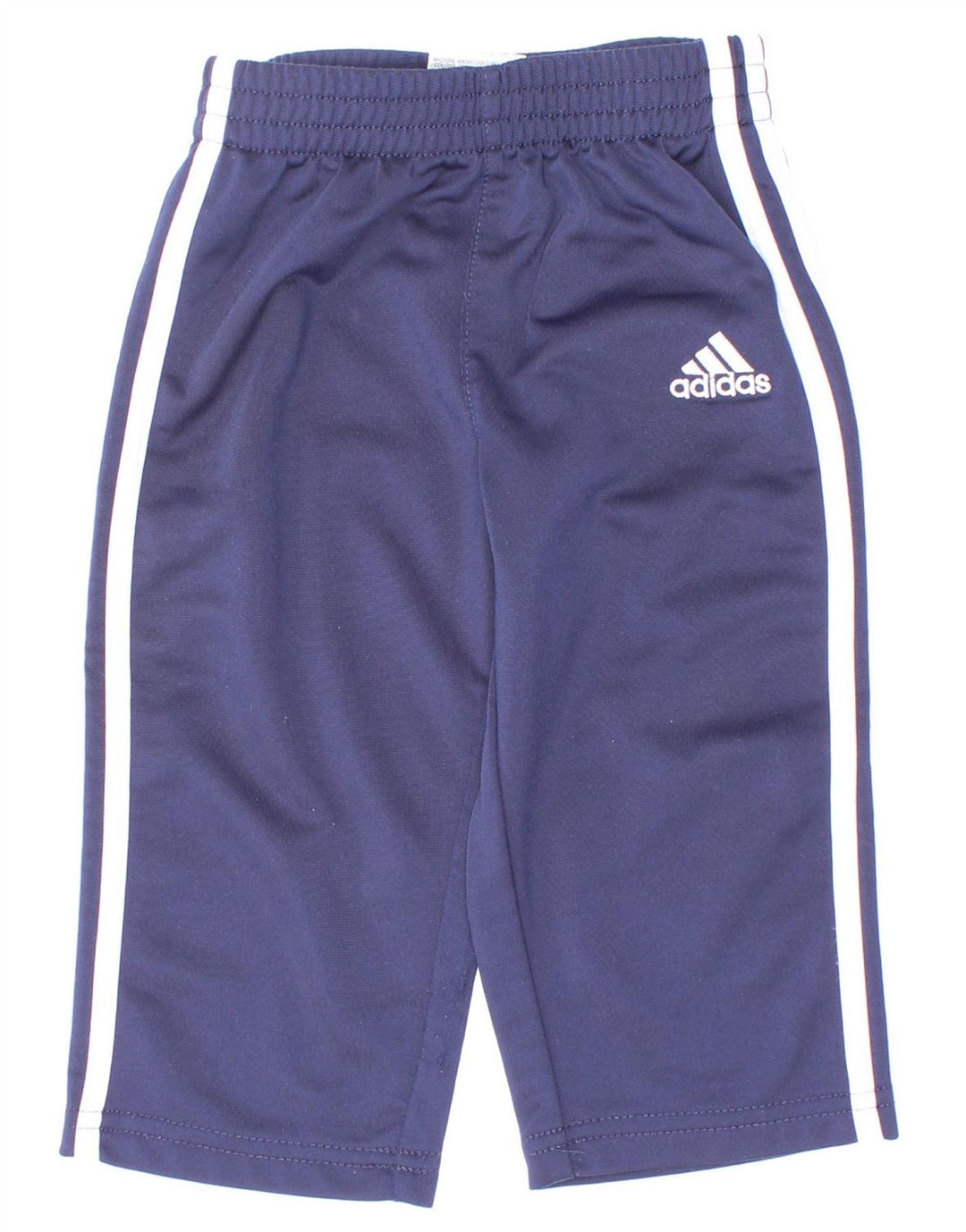 Adidas Baby Boys træningsdragt bukser 9-12 måneder marineblå polyester