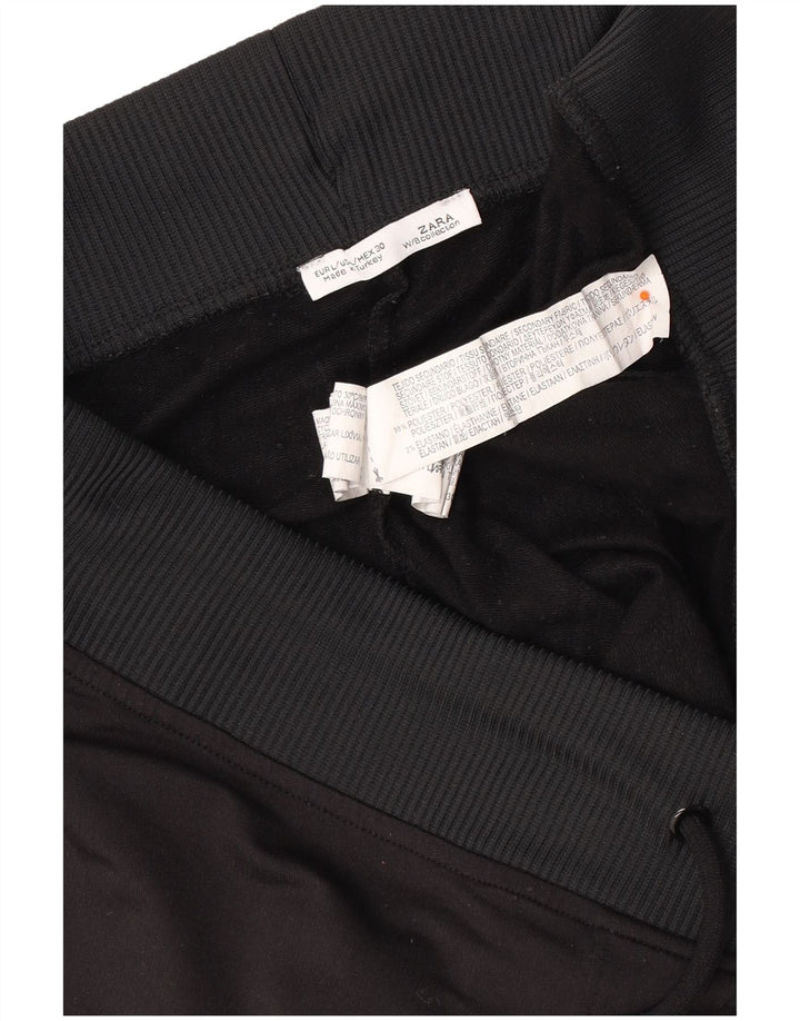 ZARA træningsdragt til kvinder Joggers UK 14 Stor sort stribet