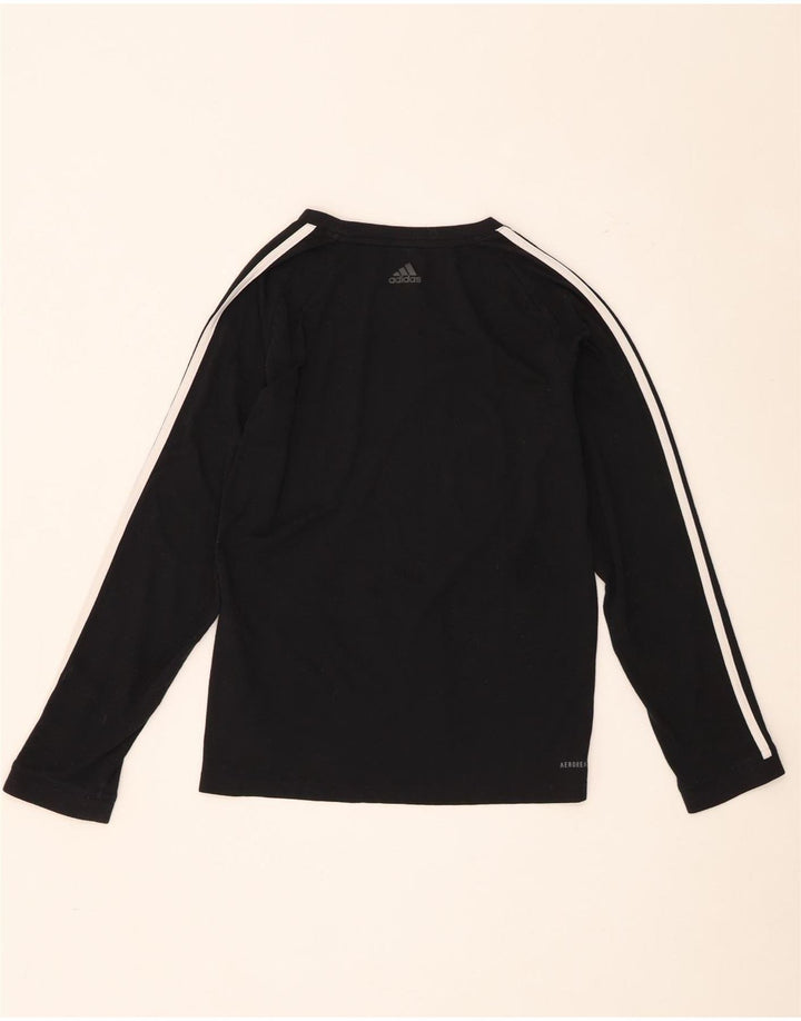 Adidas Aeroready Top Langærmet UK 12/14 Medium Sort Polyester