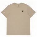 Nike T-shirt top til mænd, stor beige bomuld