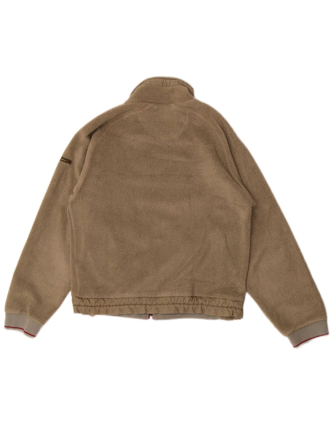 Champion Dame Oversized Fleecejakke UK 10 Small Khaki Polyester