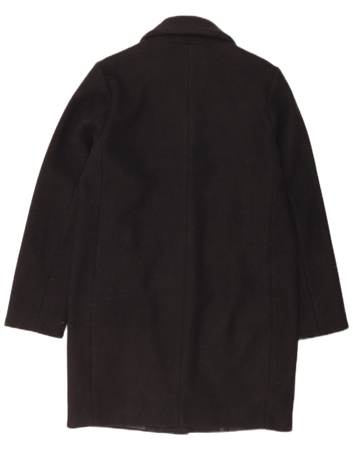 Gap Womens Oversized Overfrakke UK 10 Small Black Acryl