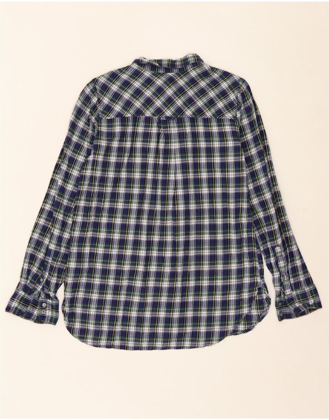 J. CREW Womens Classic Fit Flannel Shirt US 8 Medium Multicoloured Check Vintage J. Crew and Second-Hand J. Crew from Messina Hembry 