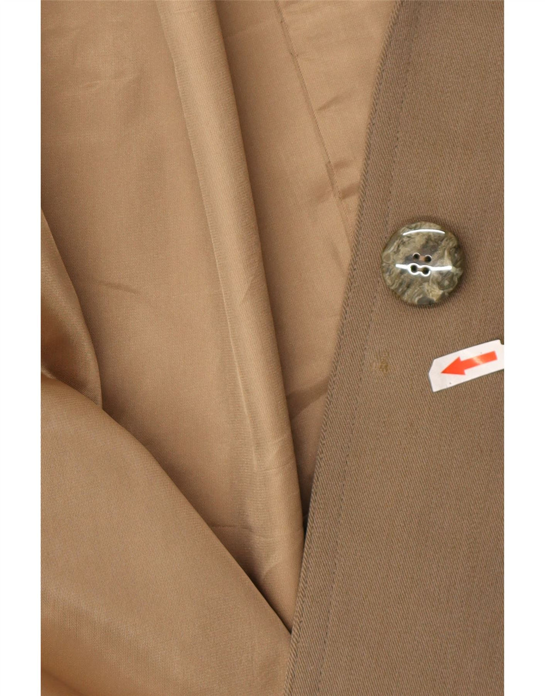 Vintage oversize overfrakke til kvinder UK 18 XL Brun