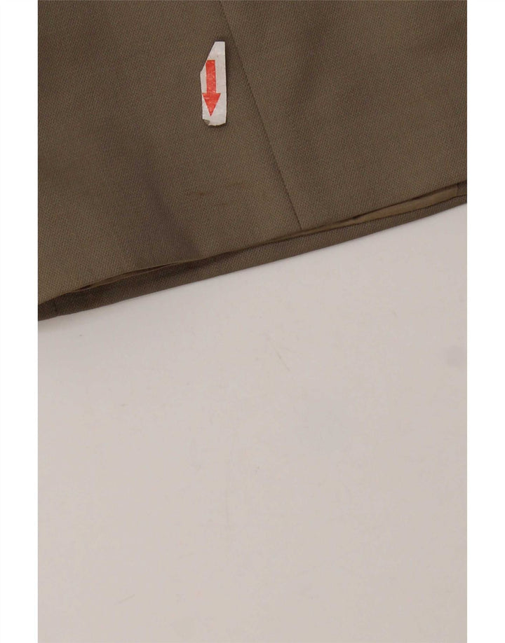Pierre Cardin Dame 3 Button Blazer Jacket UK 40 Large Beige New Wool