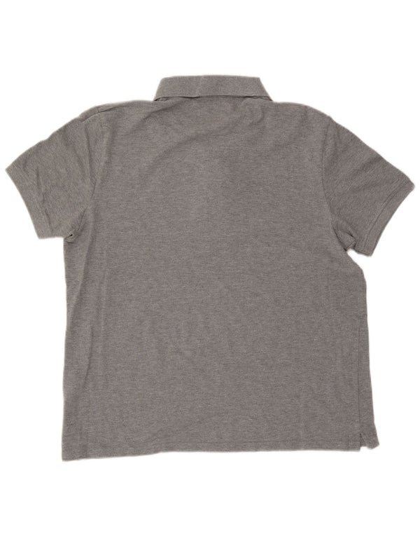 Lyle & Scott herre poloshirt 2XL grå bomuld