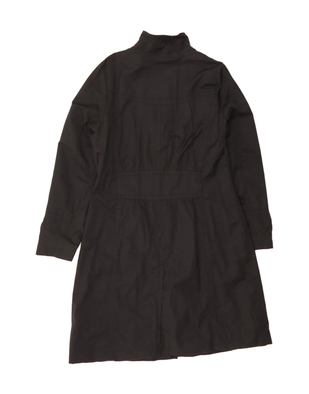 MOSSIMO Womens Overcoat UK 20 2XL Black Cotton Vintage Mossimo and Second-Hand Mossimo from Messina Hembry 