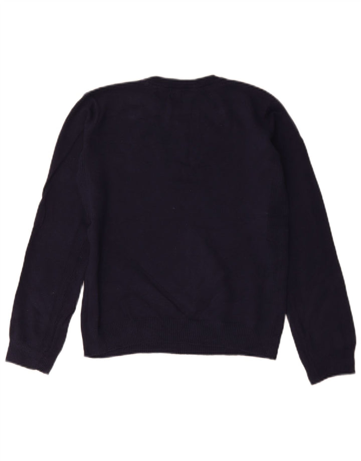 GUESS drenge sweater med rund hals 11-12 år marineblå