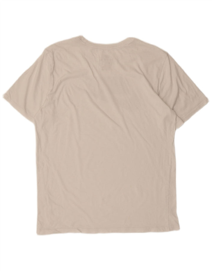 Nike Herre Athletic Cut Grafisk T-Shirt Top Medium White