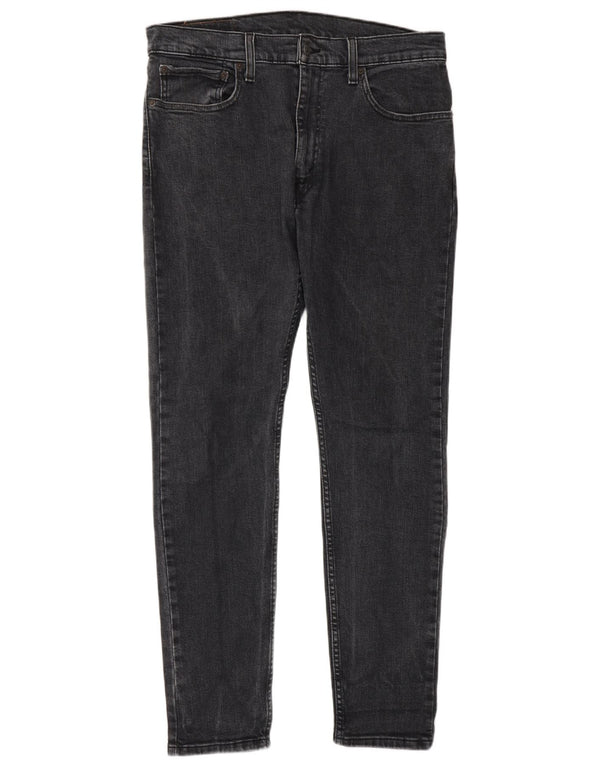 Levi's Herre 519 Hi-Ball Slim Jeans W34 L30 Grå Bomuld