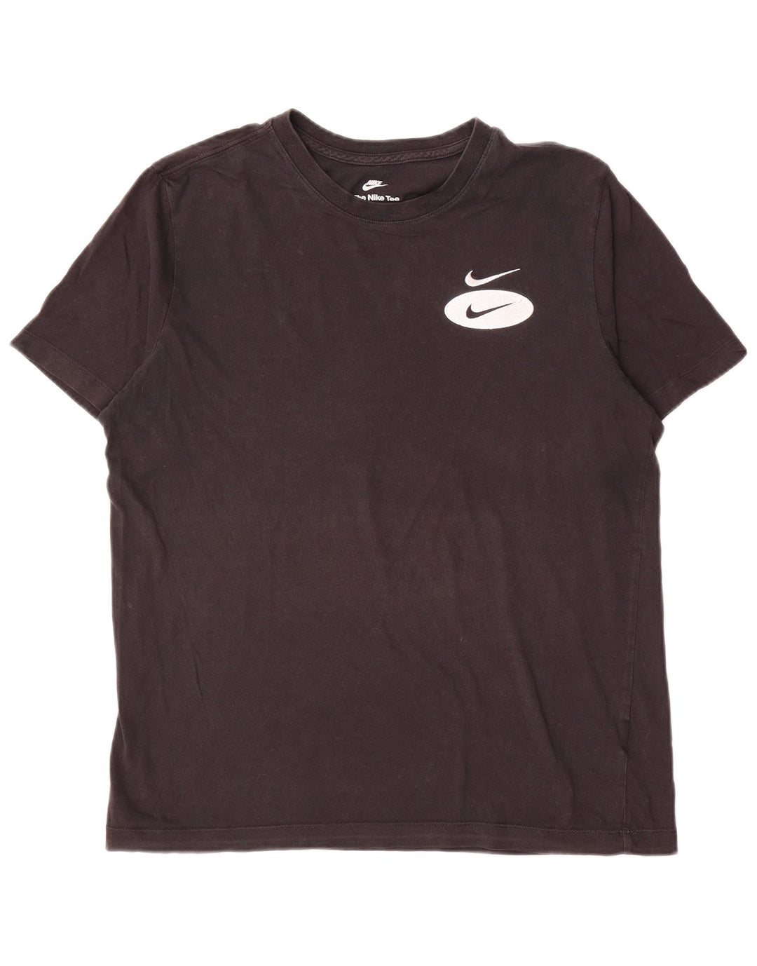 Nike T-shirt top mellem sort bomuld til mænd