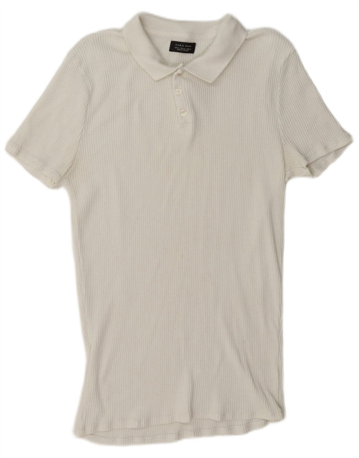 Zara Poloskjorte til mænd XL Hvid