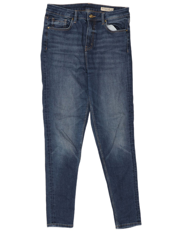 Marks & Spencer Dame Ivy Skinny Jeans UK 14 Large W32 L29 Blue Cotton