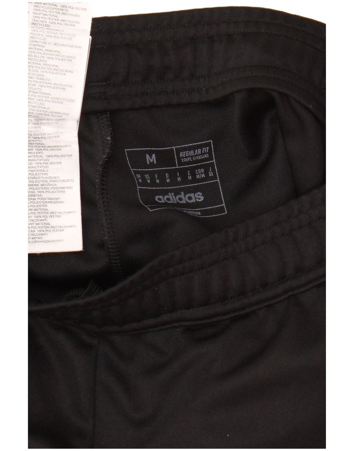 Adidas Herre Regular Fit træningsdragt Bukser Medium Sort Polyester