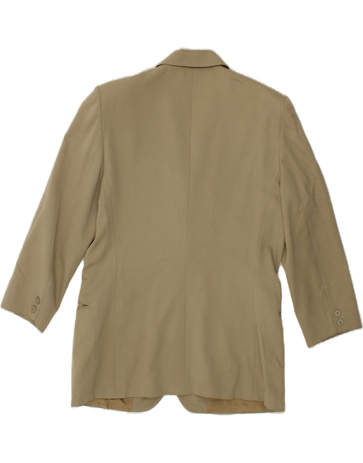 MISSONI Womens 1 Button Blazer Jacket UK 16 Large Green Vintage Missoni and Second-Hand Missoni from Messina Hembry 