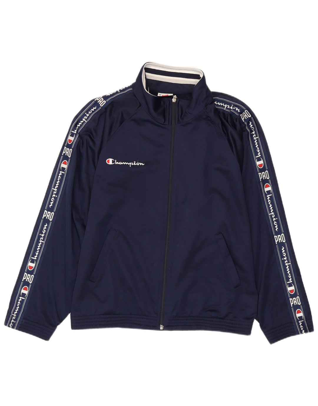 CHAMPION Herre Loose Fit Grafisk træningsdragt Topjakke Lille marineblå